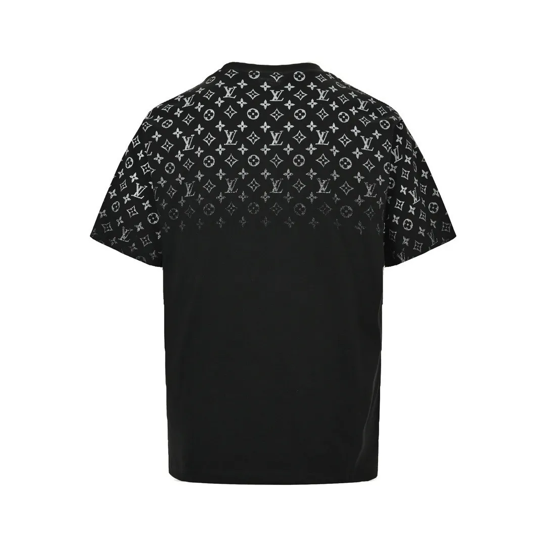 Louis Vuitton/Louis Vuitton 24ss presbyopic gradient printed short sleeves